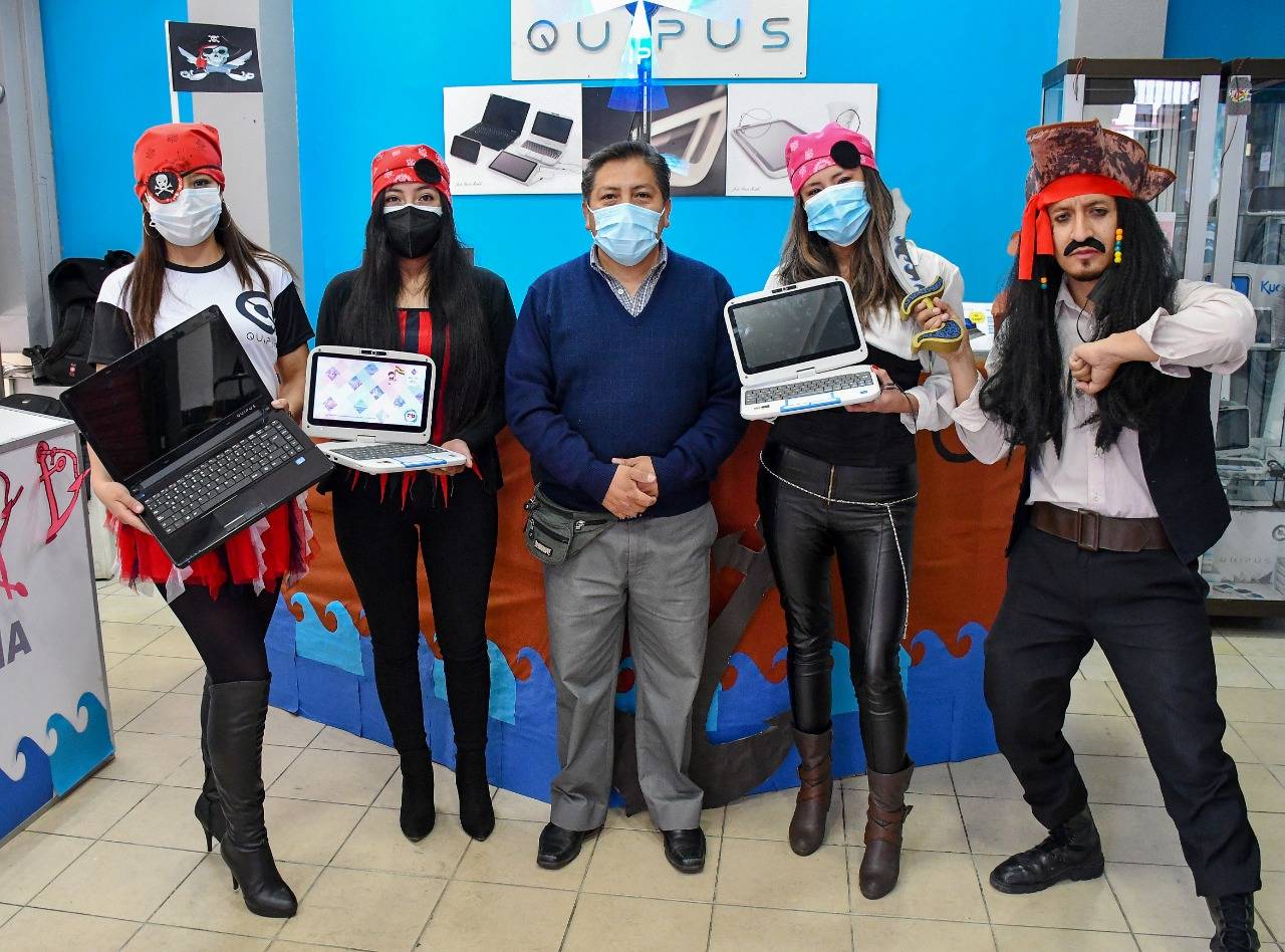 Quipus exhibe bondades de sus equipos tecnológicos