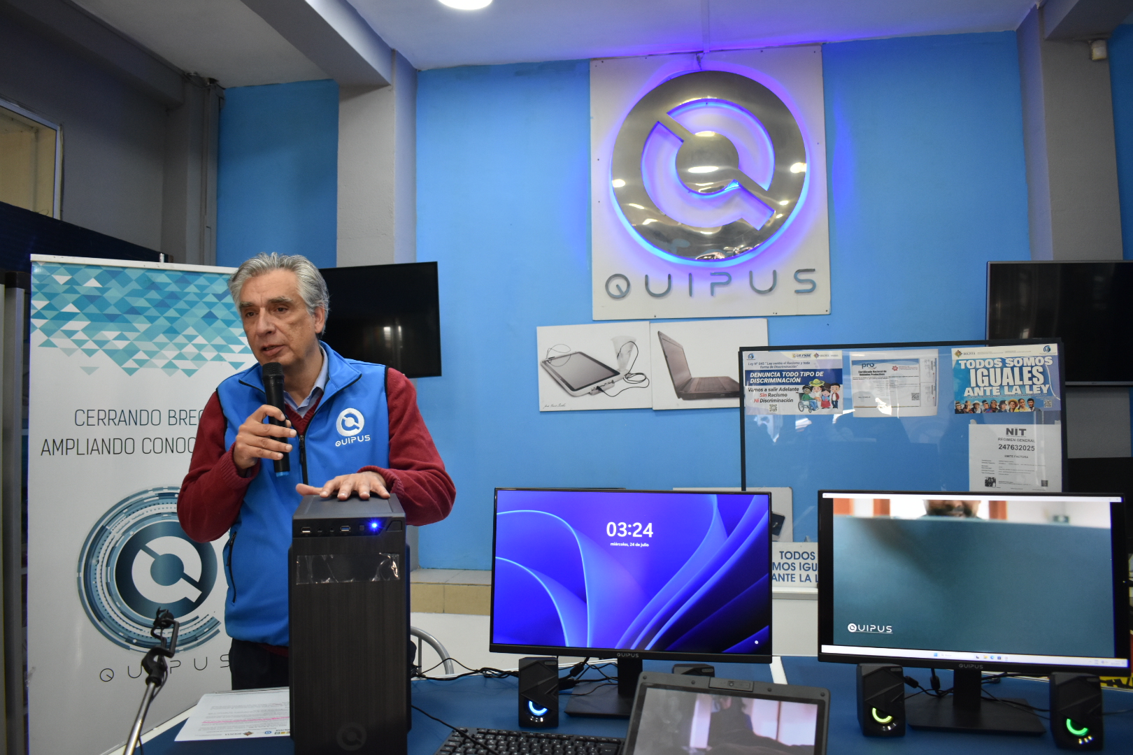 QUIPUS INICIA PRODUCCIÓN DE COMPUTADORAS DE ESCRITORIO